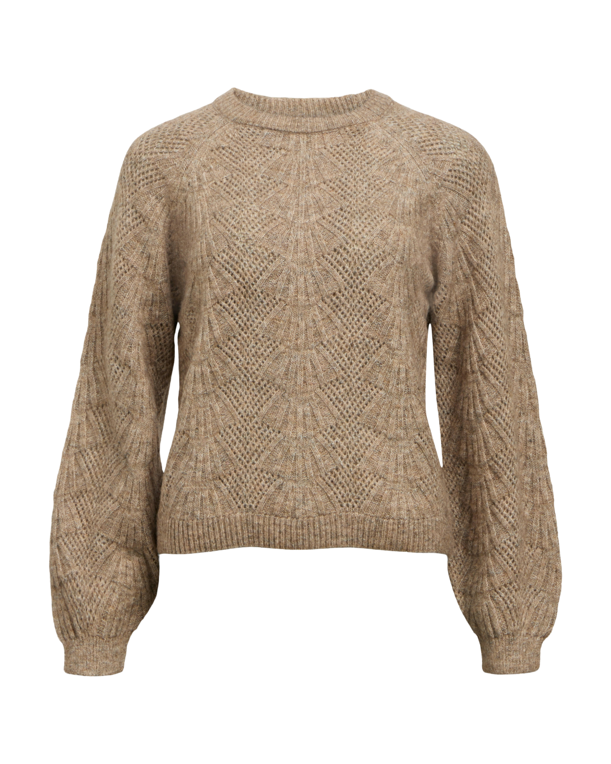 OBJFlora Strikket Pullover